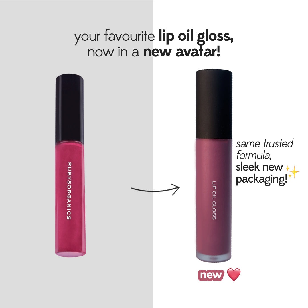 Ruby's Organics Lip Oil Gloss Grapevine