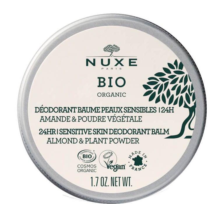 Nuxe Bio 24HR Sensitive Skin Deodorant Balm