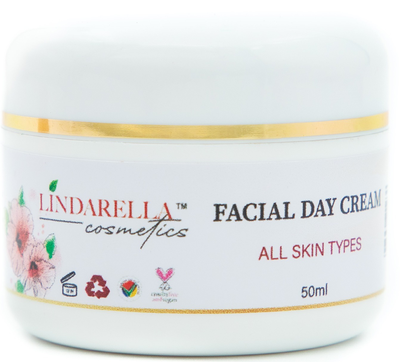 Lindarella Cosmetics Hibiscus Facial Day Cream