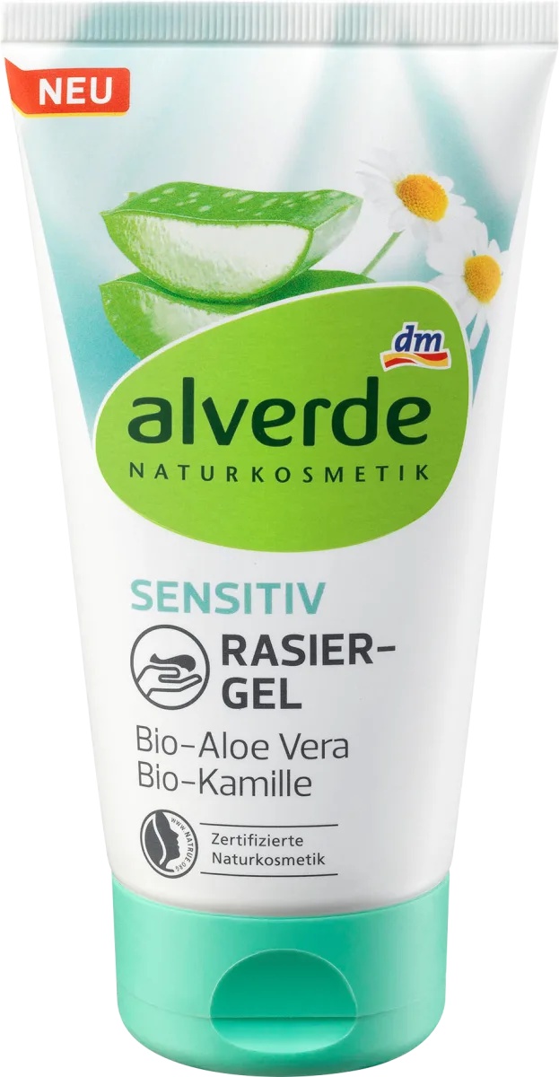 alverde Sensitiv Rasiergel