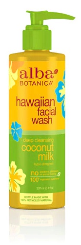 Alba Botanica Hawaiian Facial Wash Deep Cleansing Coconut Milk