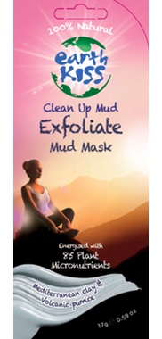 Earth Kiss Exfoliate Clean Up Mud Facial Mask