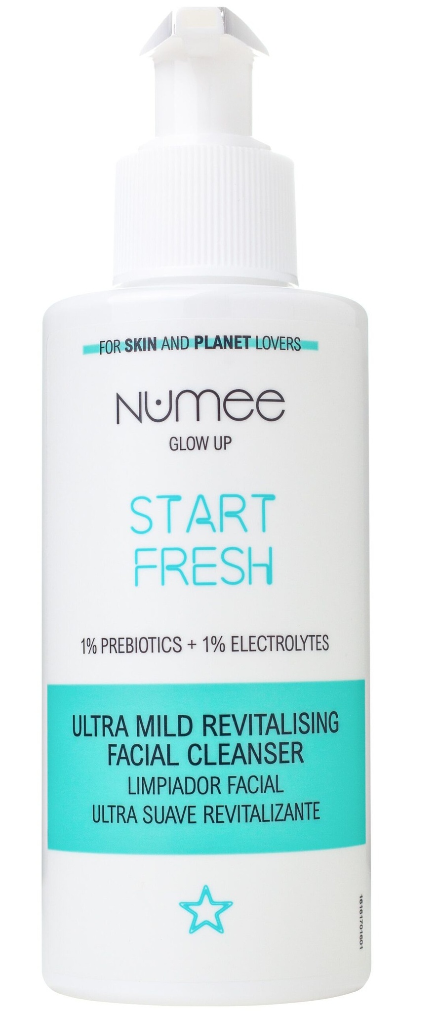 Numee Glow Up Start Fresh Ultra Mild Revitalising Facial Cleanser