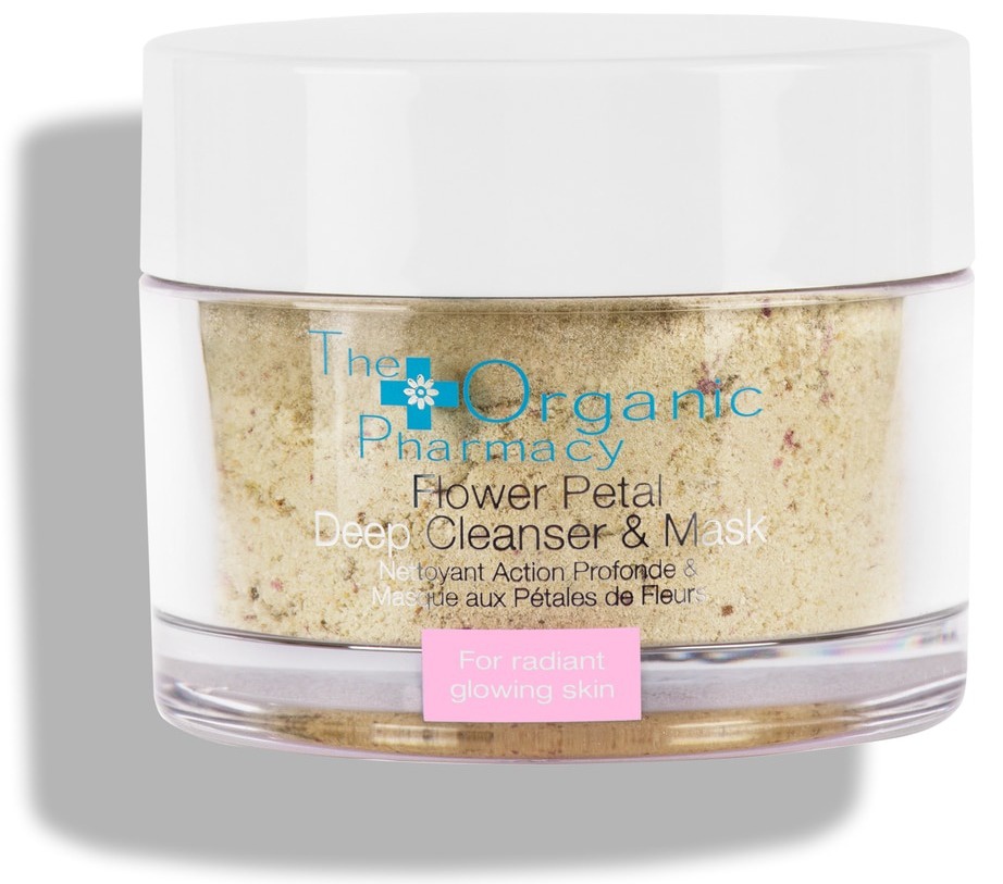 The Organic Pharmacy Flower Petal Deep Cleanser And Mask