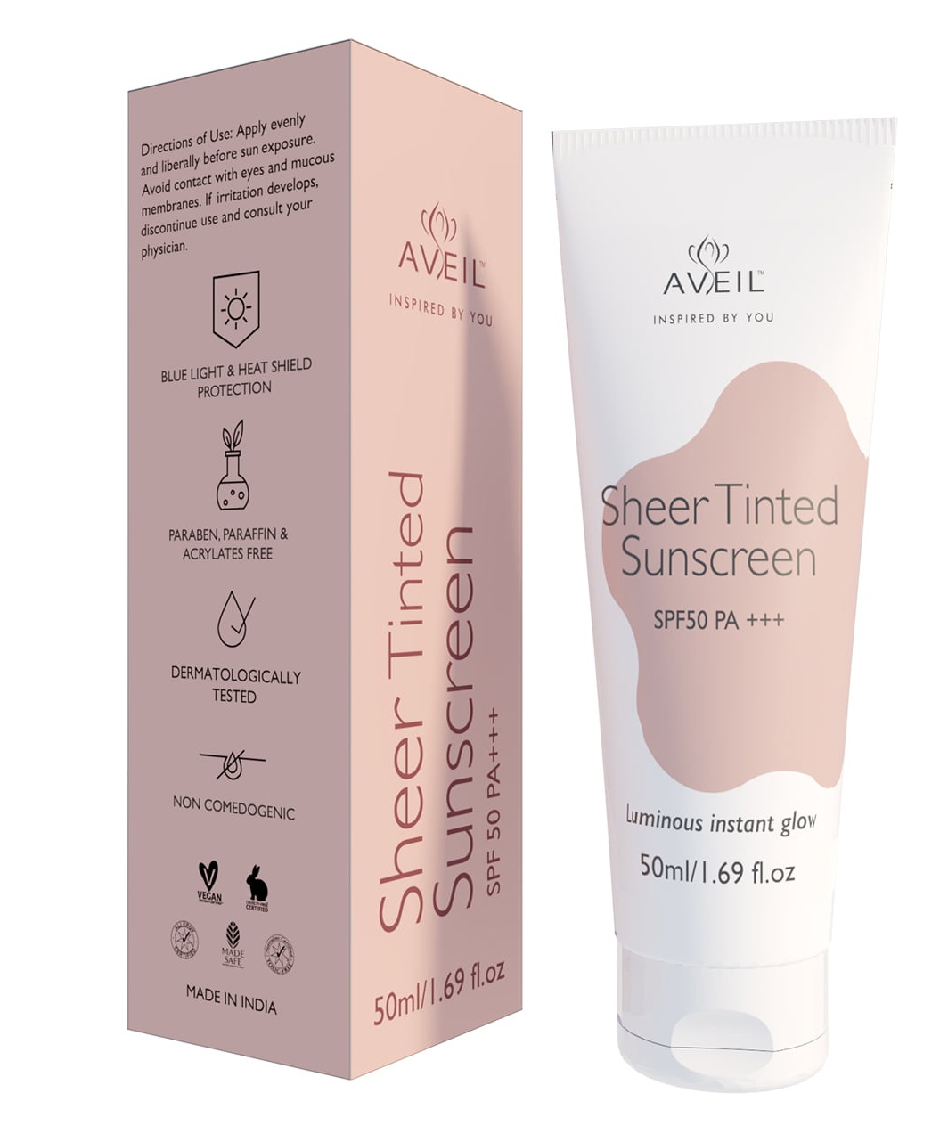 Aveil Sheer Tinted Sunscreen