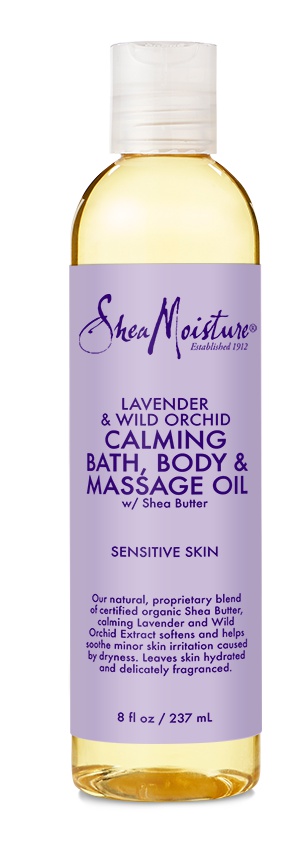 SheaMoisture Massage Oil Lavender Wild Orchid