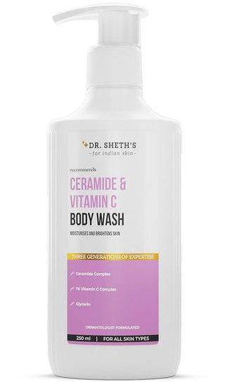 Dr. Sheth's Ceramide And Vitamin C Body Wash
