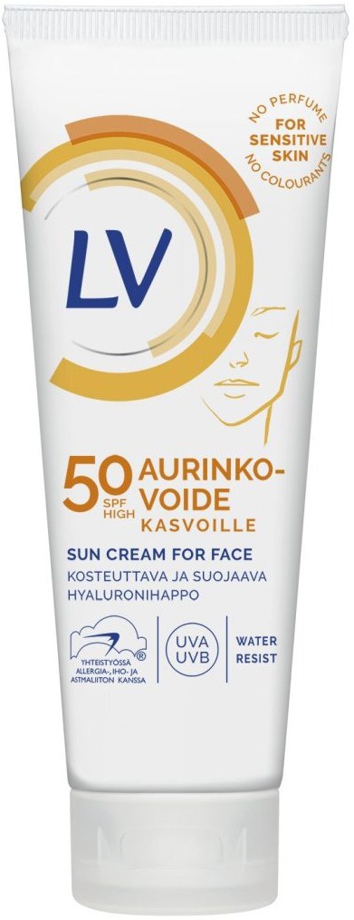 LV Sun Cream For Face 50 SPF