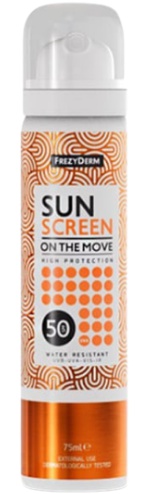 Frezyderm Sunscreen On The Move High Protection Spray SPF50