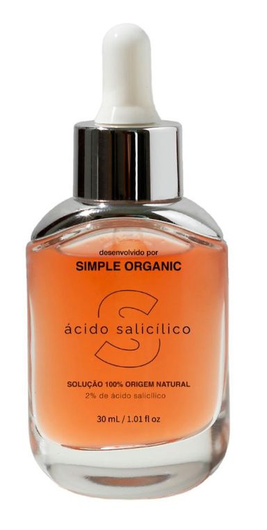 Simple Organic Solução Ácido Salicílico