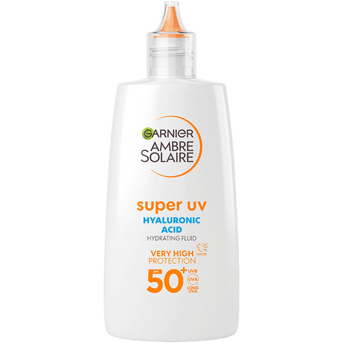 Garnier Ambre Solaire Super UV Face Fluid SPF 50+ Hyaluronic Acid (2024)