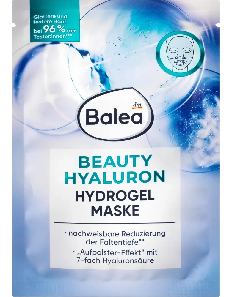 Balea Beauty Hyaluron Hydrogel Mask