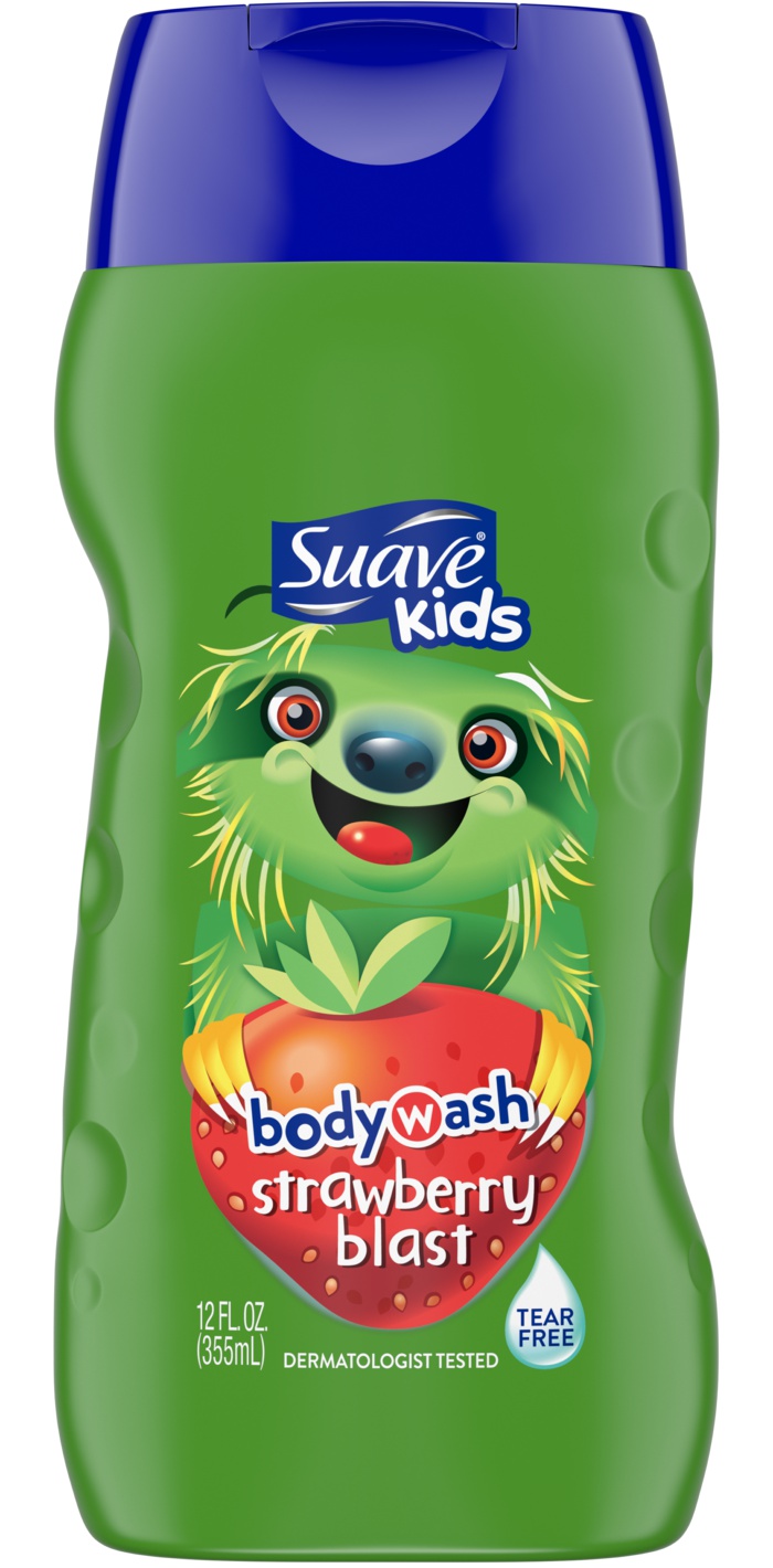 Unilever Suave Kids Body Wash Strawberry Blast