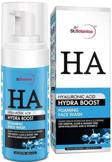 St. Botanica Hyaluronic Acid Hydra Boost Foaming Face Wash