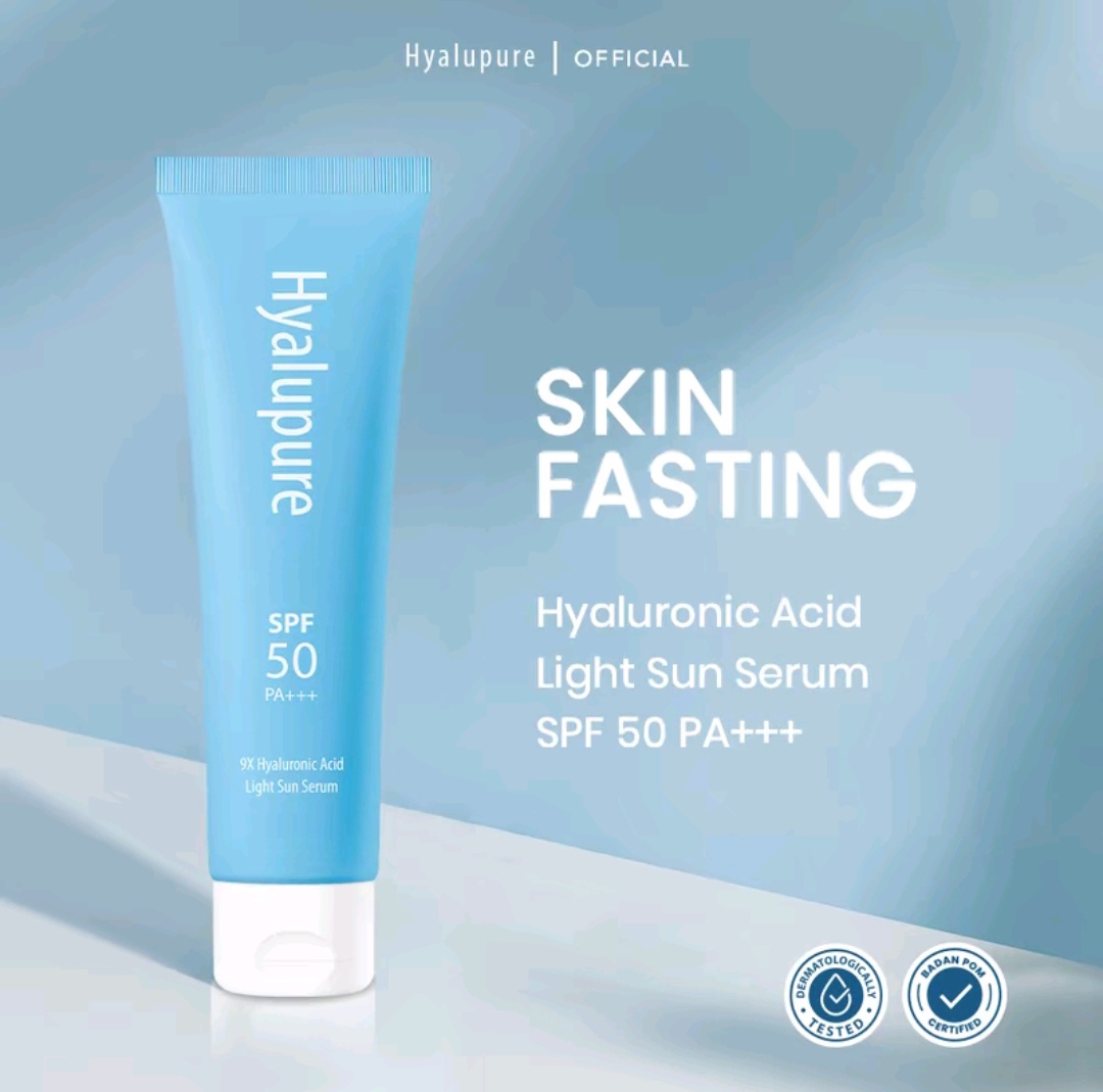 Hyalupure 9x Hyaluronic Acid Light Sun Serum SPF 50 Pa+++