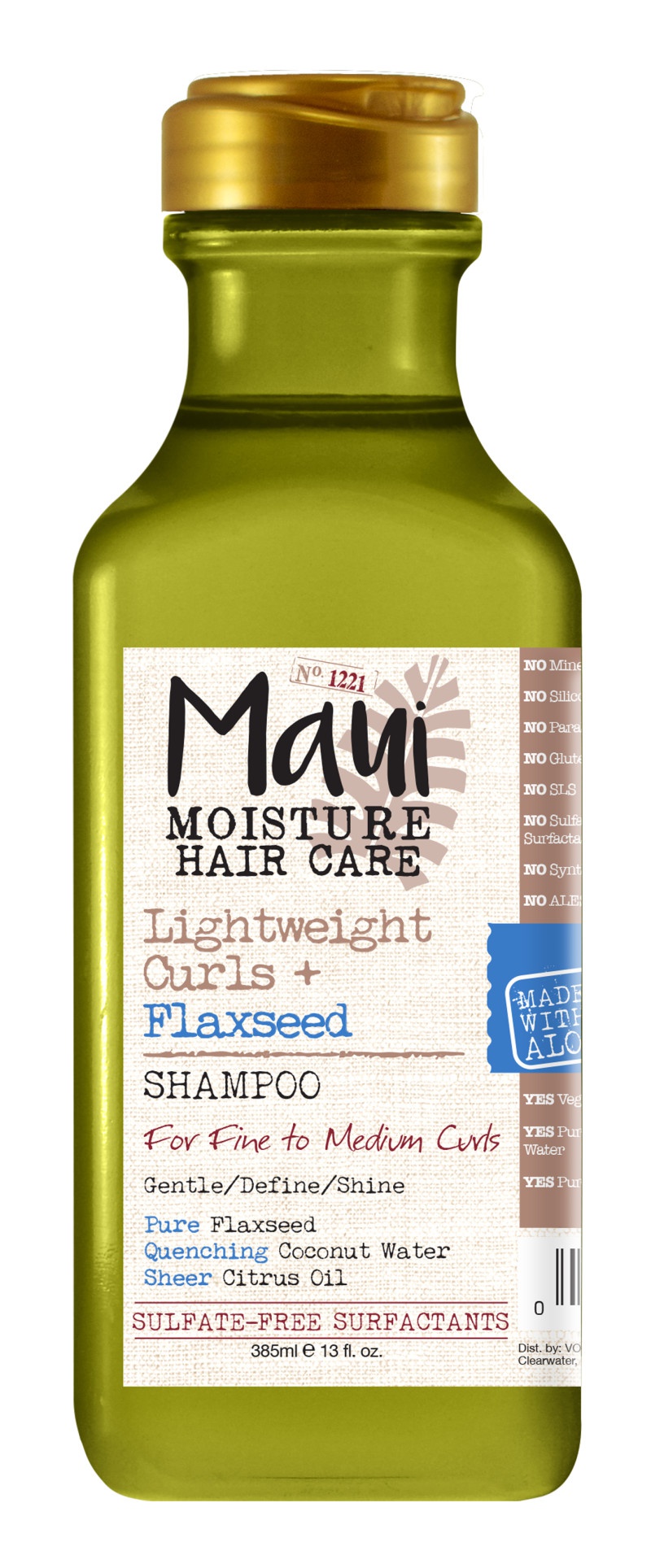 Maui moisture Gentle & Lightweight Flaxseed Shampoo