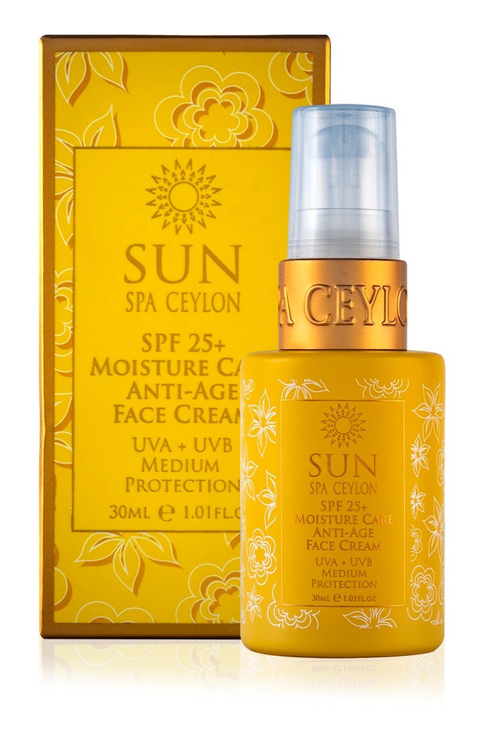 Spa Ceylon Sun - Moisture Care - Anti Age - Face Cream (SPF 25+)