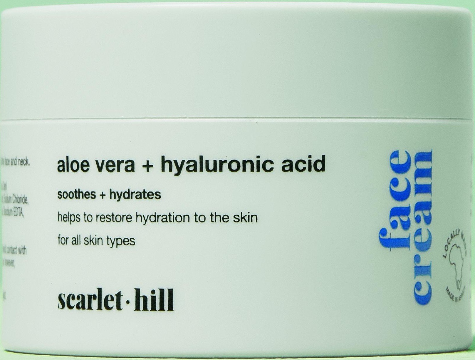 Scarlet Hill Aloe Vera + Hyaluronic Acid Face Cream