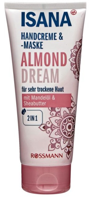 Isana Handcream & Mask Almond Dream