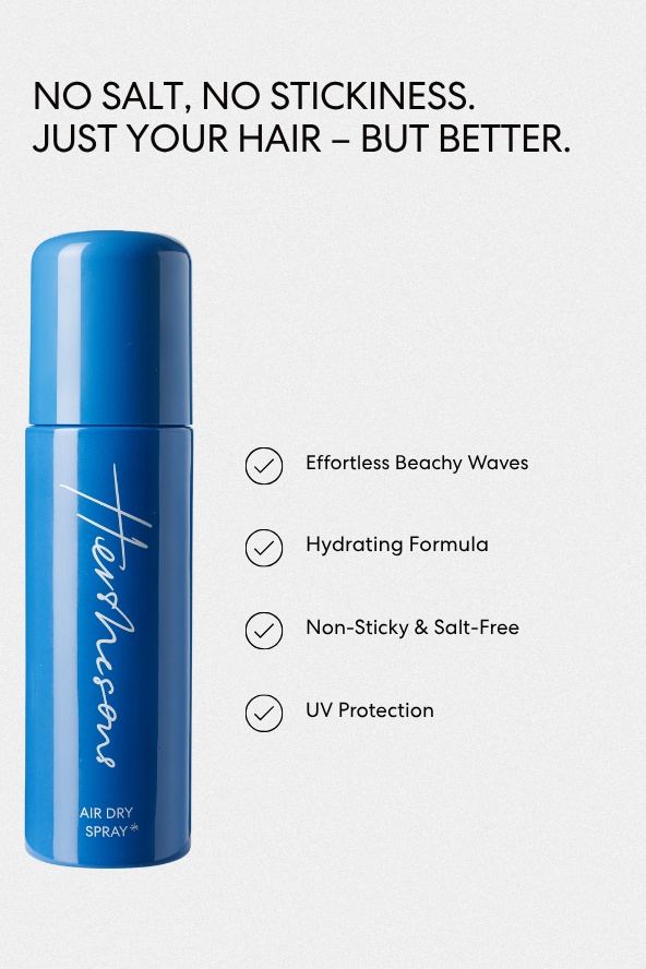 Hershesons Air Dry Spray With UV Protection