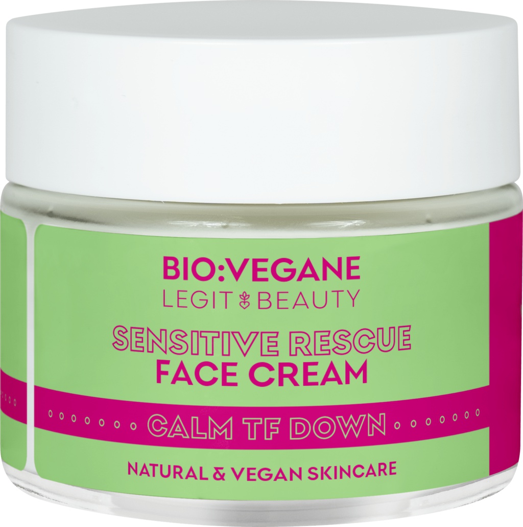 BIO VÉGANE Calm TF Down Sensitive Rescue Face Cream