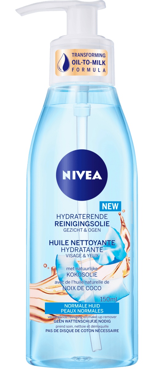 Nivea Hydrating Cleansing Oil With Natural Coconut Oil