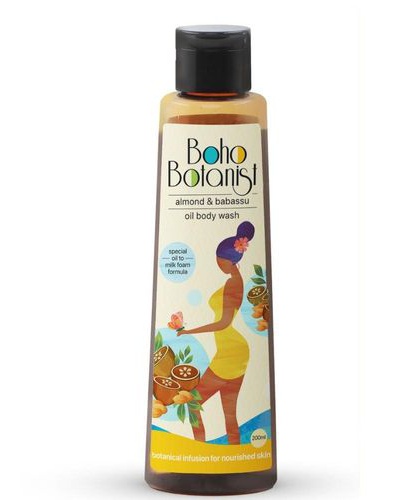 Boho botanist Almond Body Wash