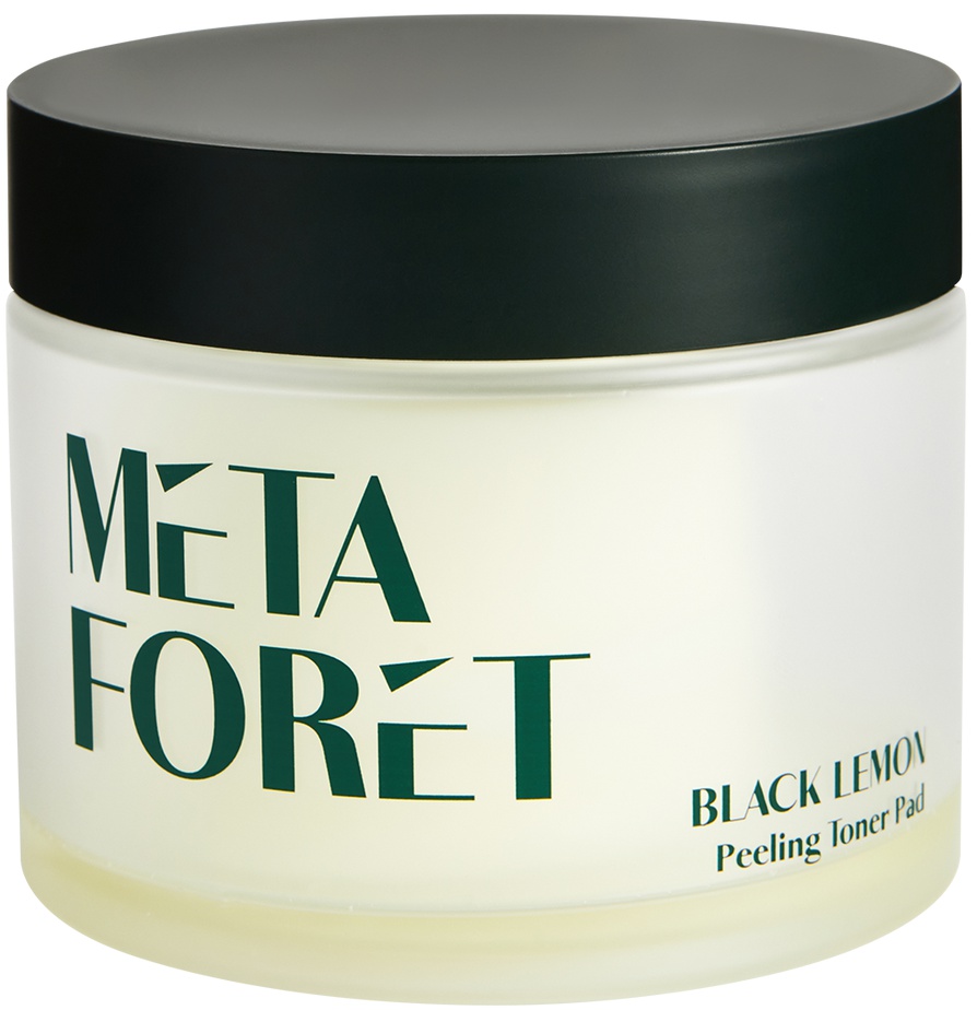 Meta Foret Black Lemon Peeling Toner Pads