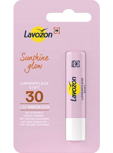 Lavozon Sunshine Glow Lippenpflege Stift LSF 30