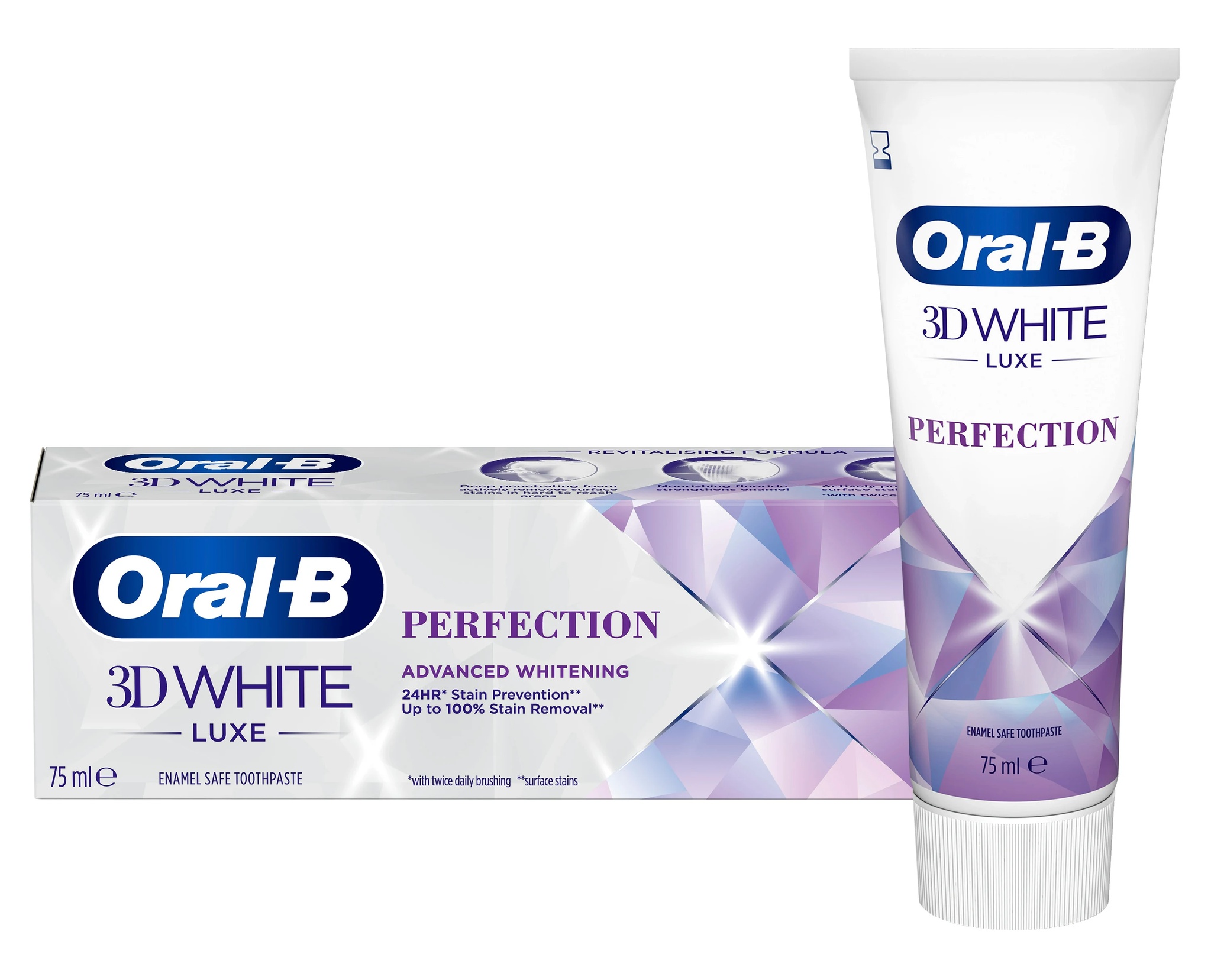 Oral-b 3d White Luxe Perfection Advanced Whitening Toothpaste