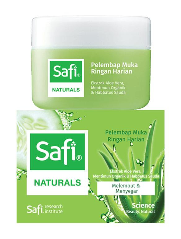 Safi Naturals Moisturizer With Aloe Vera Extract, Organic Cucumber & Habbatus Sauda
