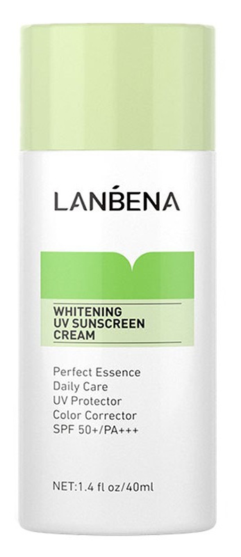 Lanbena Green Whitening Uv Sunscreen Face Cream Spf50+