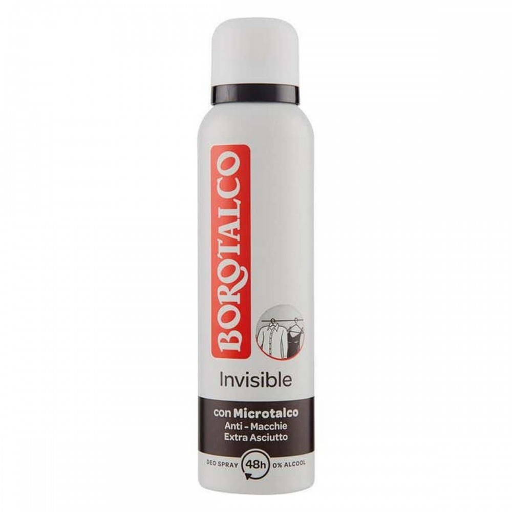 Borotalco Invisible Deodorant Spray · 0% Alcohol, 48h