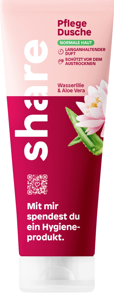 Share Naturals Pflegedusche Wasserlilie & Aloe Vera