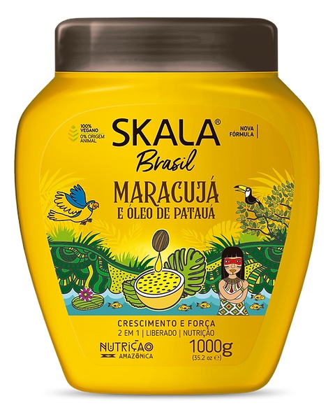 Skala Creme 2 Em 1 Maracuja E Oleo De Pataua 1kg - Cream Net