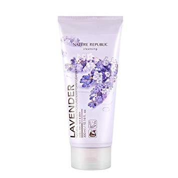Nature Republic Lavender Real Nature Foam Cleanser