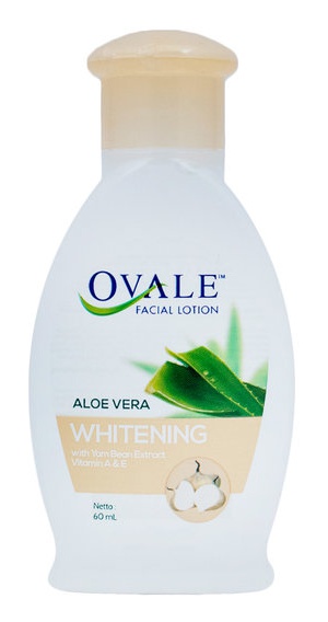 OVALE Facial Lotion Aloe Vera Whitening With Yam Bean Extract