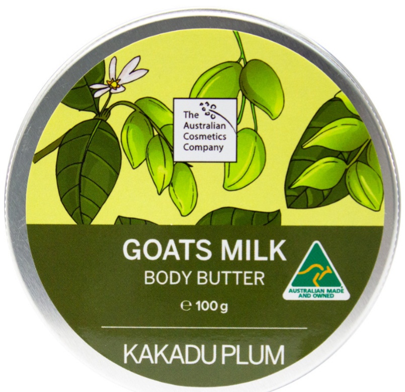 The Australian Cosmetics Company Goats Milk Body Butter - Kakadu Plum