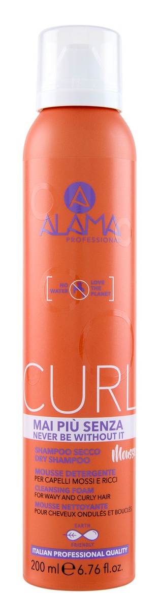 Alama Professional Curl Dry Shampoo Mousse