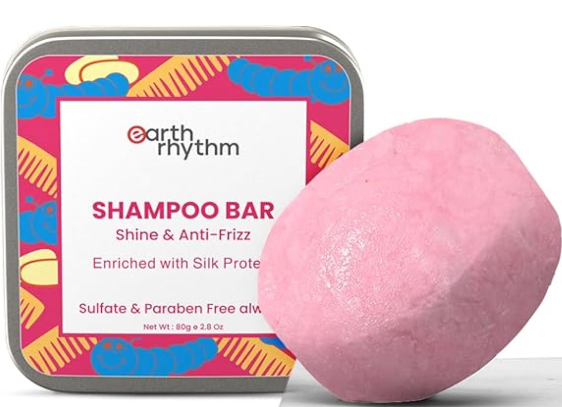 Earth Rhythm Silk Shampoo Bars For Soft & Silky Hair