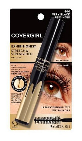 CoverGirl Exhibitionist Stretch & Strengthen Mascara 800 Very Black