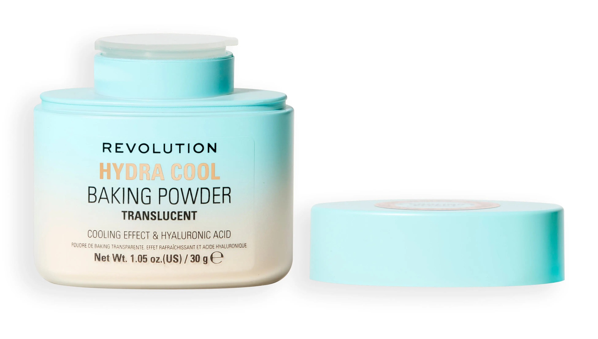 Revolution Hydra Cool Cooling Loose Baking Powder Translucent