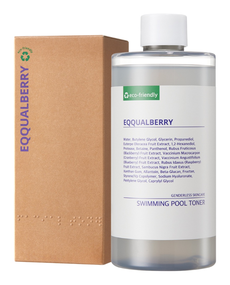 Eqqualberry Swimming Pool Daily Facial Toner