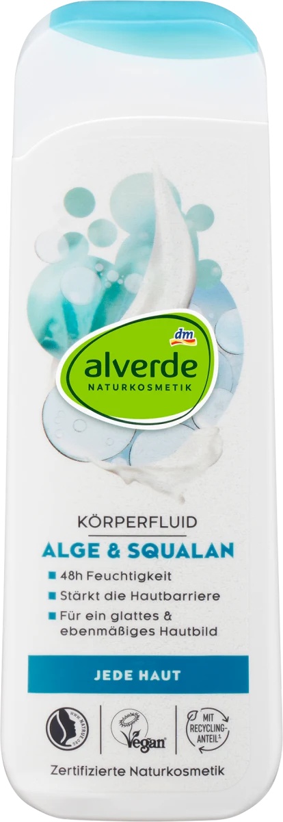 alverde Alge & Squalan Körperfluid