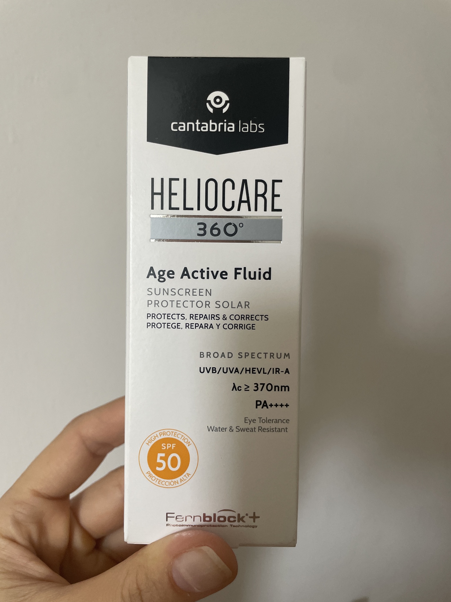 Heliocare 360 Sunscreen Active Age Fluid