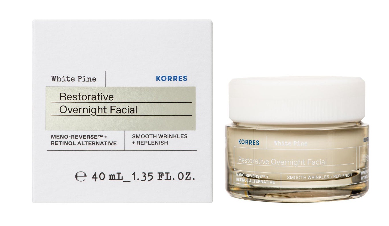 Korres White Pine Meno-reverse Restorative Overnight Facial