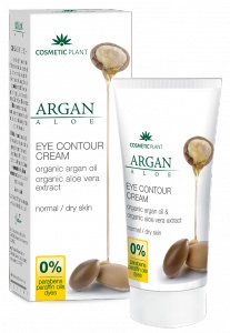 Cosmetic Plant Eye Cream With Argan Oil & Aloe Vera