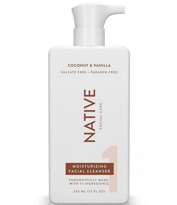 Native Coconut And Vanilla Moisturizing Facial Cleanser