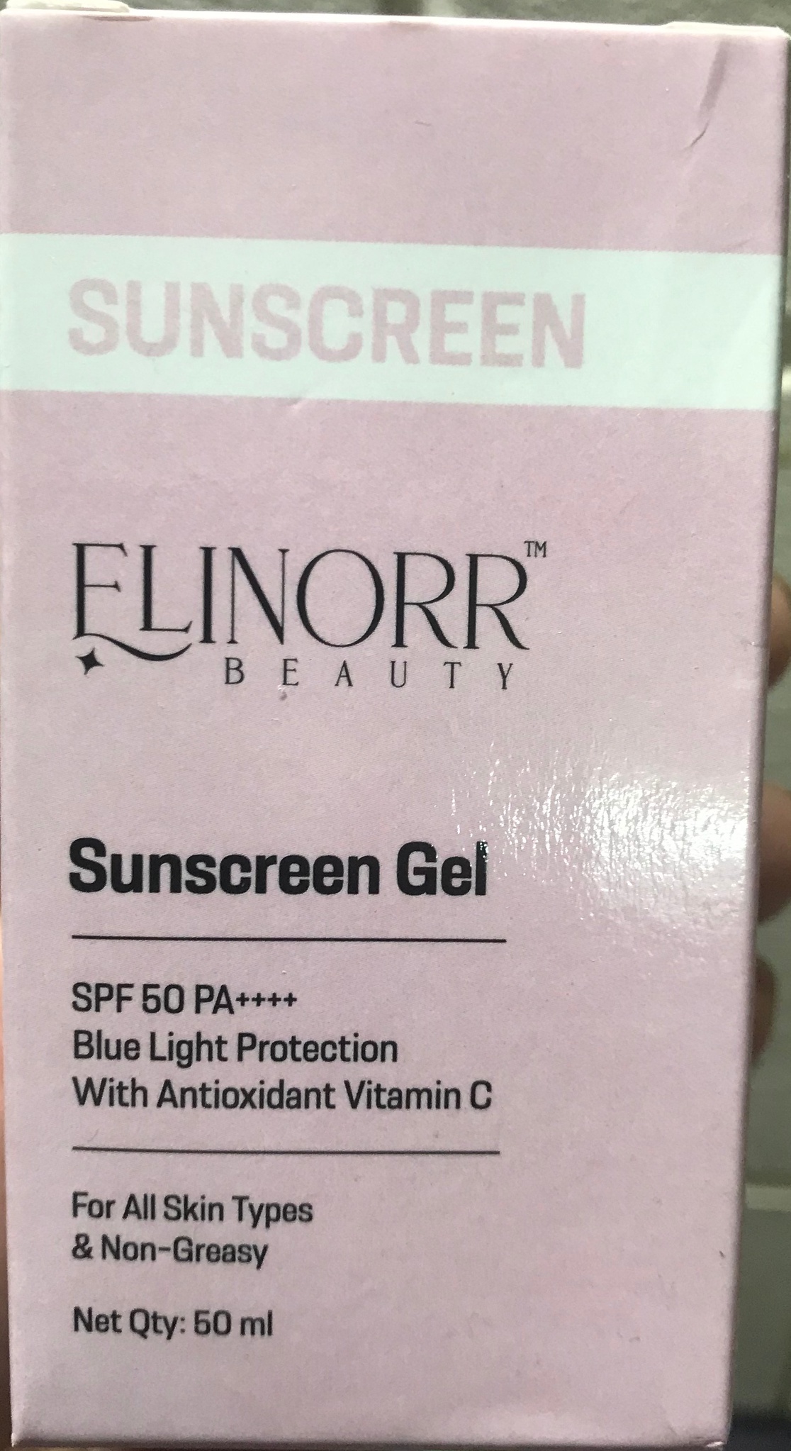 Elinorr Beauty Sunscreen Gel SPF 50
