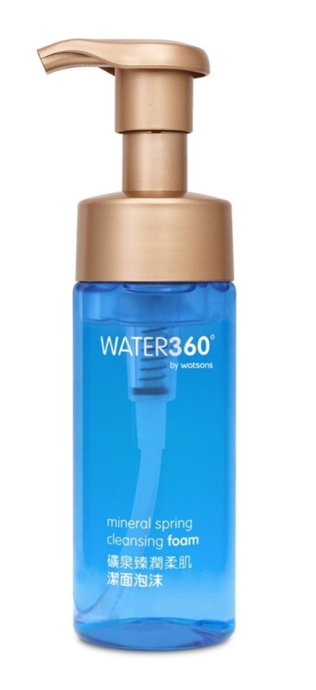 Water 360 By Watsons Mineral Spring Cleansing Foam